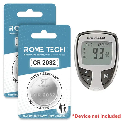 Replacement Battery for Contour Next EZ Blood Glucose Monitor