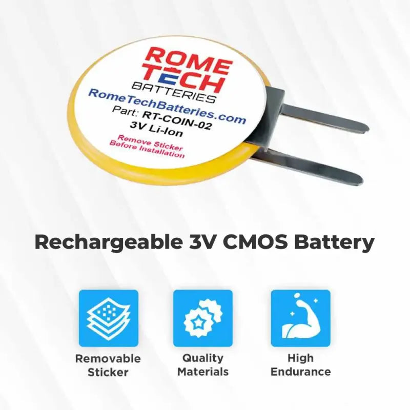 RTC CMOS Coin Battery for Lenovo IdeaPad Y485
